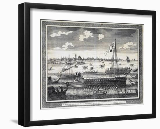 Marriage of Venice with Sea by Dodge, 17th Century, by Unknown Artist-null-Framed Giclee Print