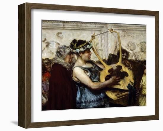 Marriage Proposal-Giovanni Muzzioli-Framed Giclee Print