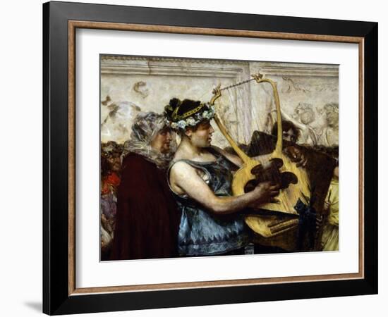 Marriage Proposal-Giovanni Muzzioli-Framed Giclee Print