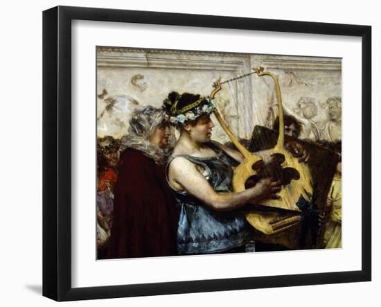 Marriage Proposal-Giovanni Muzzioli-Framed Giclee Print