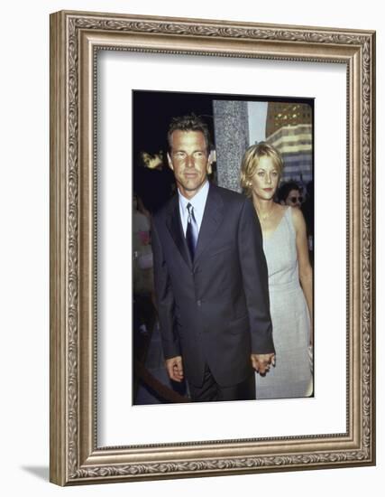 Married Actors Dennis Quaid and Meg Ryan at Film Premiere of His "The Parent Trap"-Mirek Towski-Framed Photographic Print