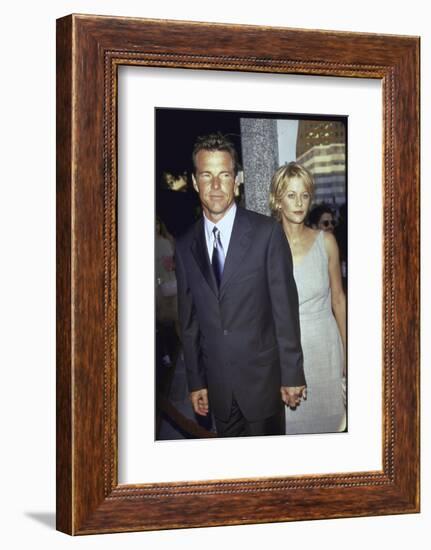 Married Actors Dennis Quaid and Meg Ryan at Film Premiere of His "The Parent Trap"-Mirek Towski-Framed Photographic Print