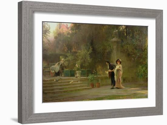 Married for Love, 1882-Marcus Stone-Framed Giclee Print