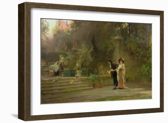 Married for Love, 1882-Marcus Stone-Framed Giclee Print
