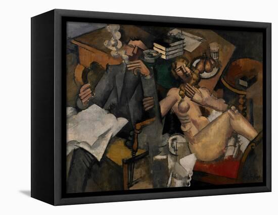 Married Life, 1912-Roger de La Fresnaye-Framed Premier Image Canvas