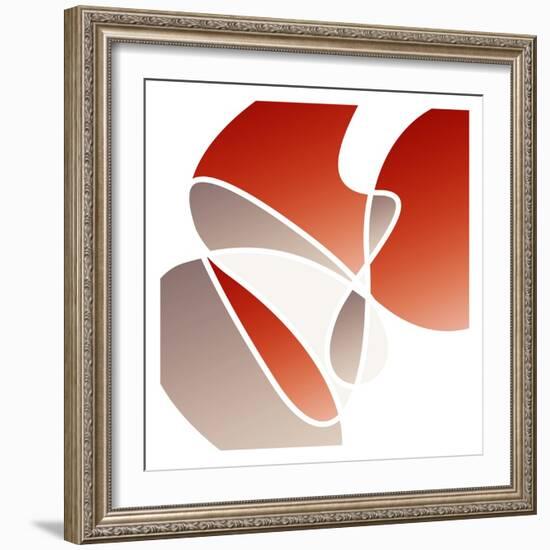 Mars Abstraction-OnRei-Framed Art Print