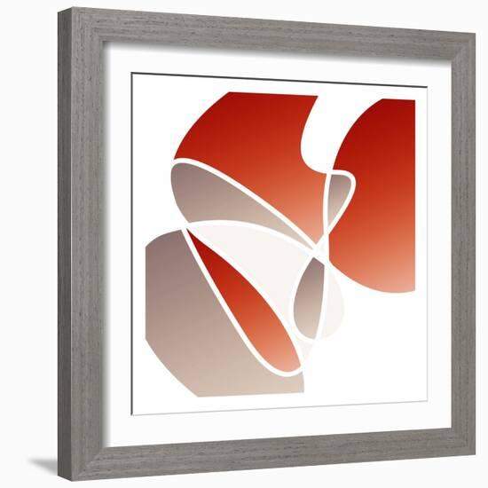 Mars Abstraction-OnRei-Framed Art Print