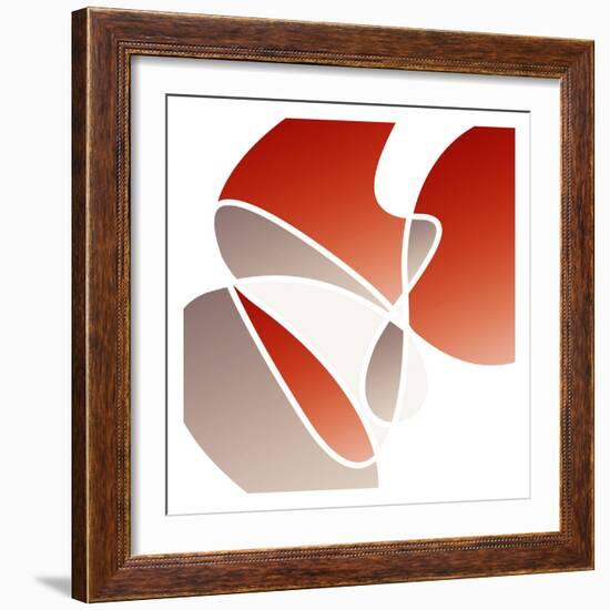 Mars Abstraction-OnRei-Framed Art Print