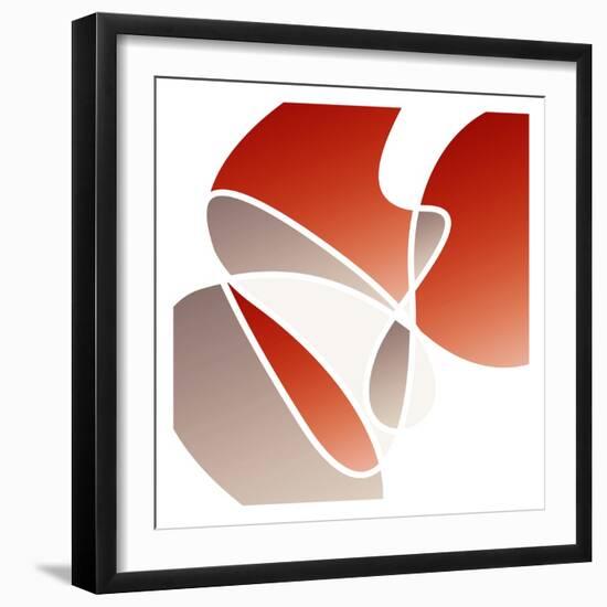 Mars Abstraction-OnRei-Framed Art Print