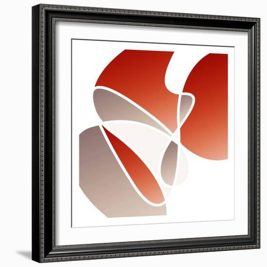 Mars Abstraction-OnRei-Framed Art Print