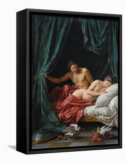 Mars and Venus (Allegory of Peac), 1770-Louis-Jean-François Lagrenée-Framed Premier Image Canvas