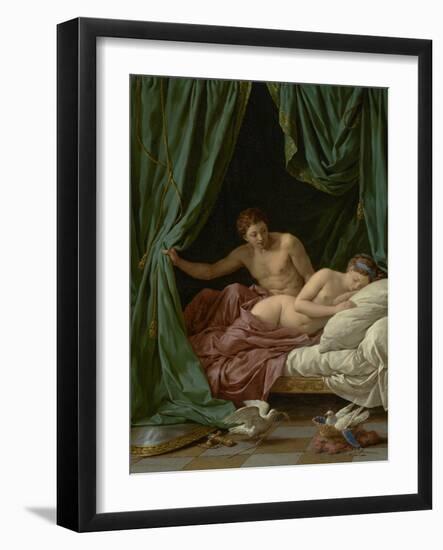 Mars and Venus, Allegory of Peace, 1770-Louis Jean Francois I Lagrenee-Framed Giclee Print