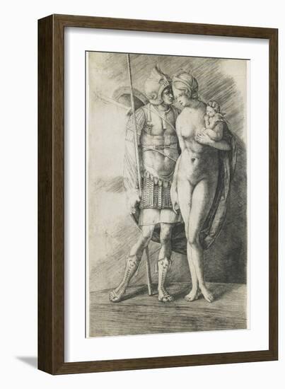 Mars and Venus, C. 1510-1512-Jacopo De' Barbari-Framed Giclee Print