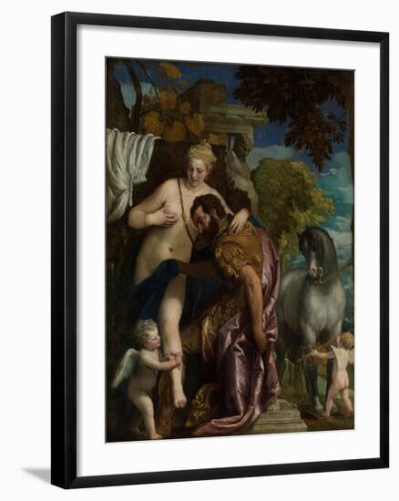 Mars and Venus United by Love, c.1570-Veronese-Framed Giclee Print