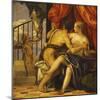 Mars and Venus with Love-Paolo Veronese-Mounted Giclee Print