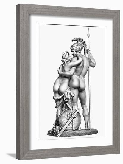 Mars and Venus-Antonio Canova-Framed Giclee Print