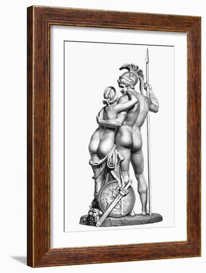 Mars and Venus-Antonio Canova-Framed Giclee Print