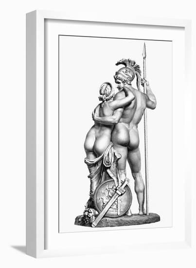 Mars and Venus-Antonio Canova-Framed Giclee Print