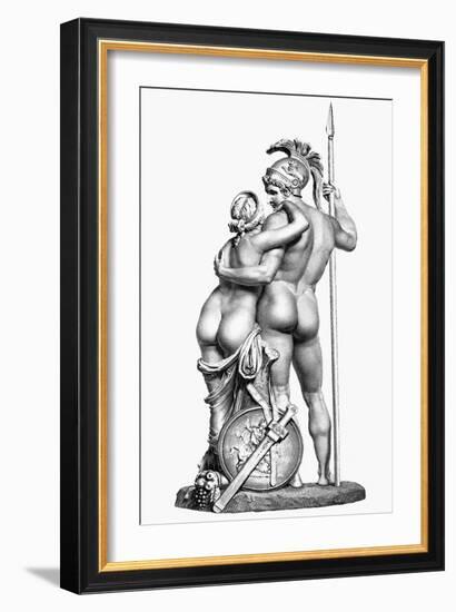 Mars and Venus-Antonio Canova-Framed Giclee Print