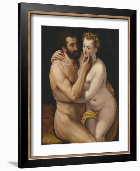 Mars and Venus-Frans Floris the Elder-Framed Giclee Print