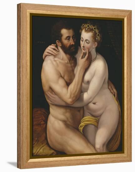 Mars and Venus-Frans Floris the Elder-Framed Premier Image Canvas