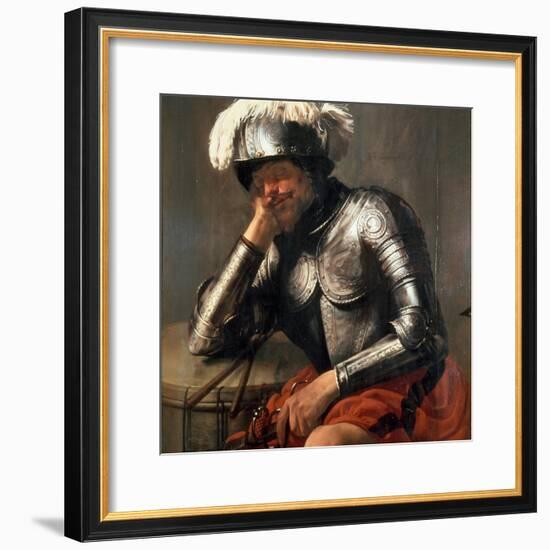 Mars Asleep, 1629-Hendrick Jansz Terbrugghen-Framed Giclee Print