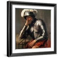 Mars Asleep, 1629-Hendrick Jansz Terbrugghen-Framed Giclee Print