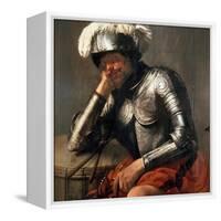 Mars Asleep, 1629-Hendrick Jansz Terbrugghen-Framed Premier Image Canvas