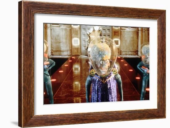 Mars Attacks, Tim Burton 1996-null-Framed Photo