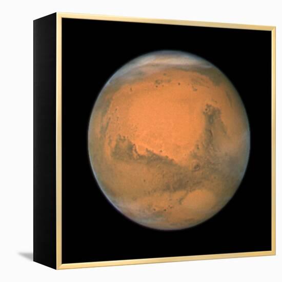Mars Close Approach 2007, HST Image-null-Framed Premier Image Canvas
