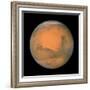 Mars Close Approach 2007, HST Image-null-Framed Premium Photographic Print