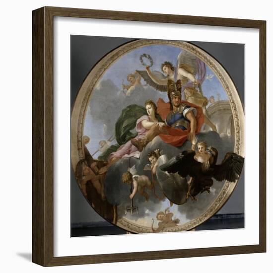 Mars et Venus-Charles Le Brun-Framed Giclee Print