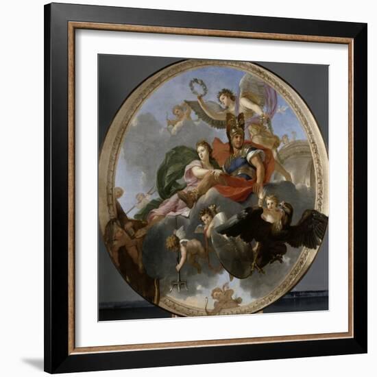 Mars et Venus-Charles Le Brun-Framed Giclee Print