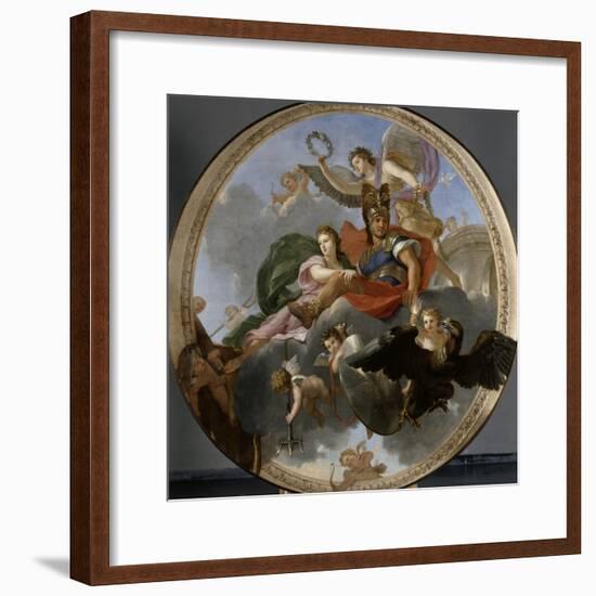 Mars et Venus-Charles Le Brun-Framed Giclee Print