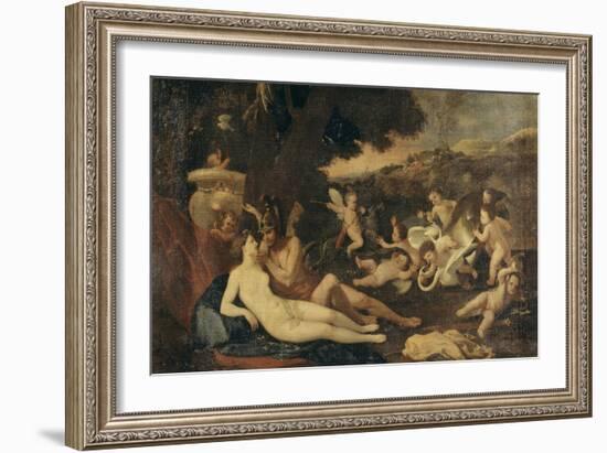 Mars et Vénus-Nicolas Poussin-Framed Giclee Print