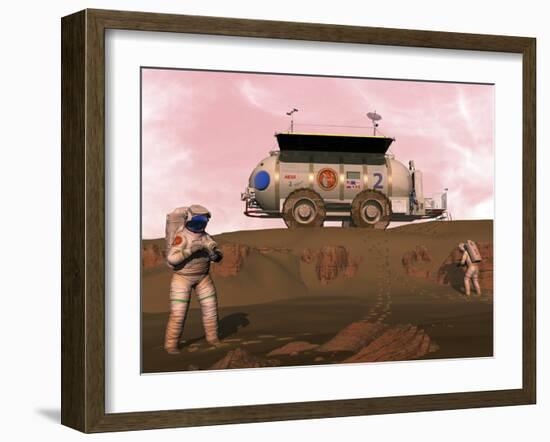 Mars Exploration, Artwork-Walter Myers-Framed Photographic Print