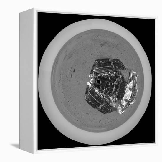 Mars Exploration Rover on the Surface of Mars-Stocktrek Images-Framed Premier Image Canvas