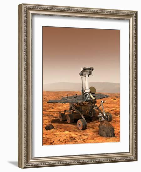 Mars Exploration Rover-null-Framed Photographic Print