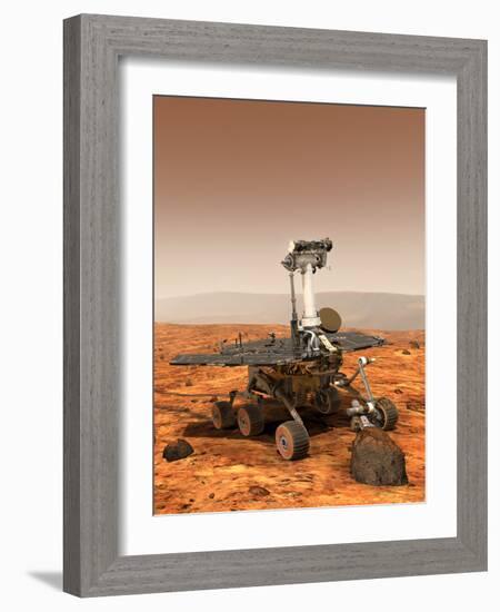 Mars Exploration Rover-null-Framed Photographic Print