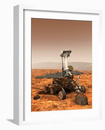 Mars Exploration Rover-null-Framed Photographic Print