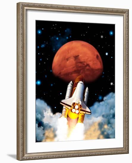 Mars Exploration-Victor Habbick-Framed Photographic Print