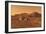 Mars Outpost Near Mesa-Stocktrek Images-Framed Art Print