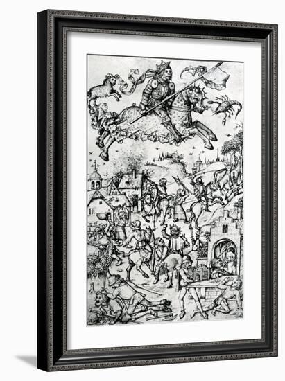 Mars, Seven Planets, C.1500-null-Framed Giclee Print