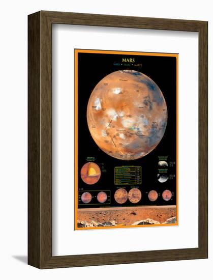 Mars-null-Framed Premium Giclee Print