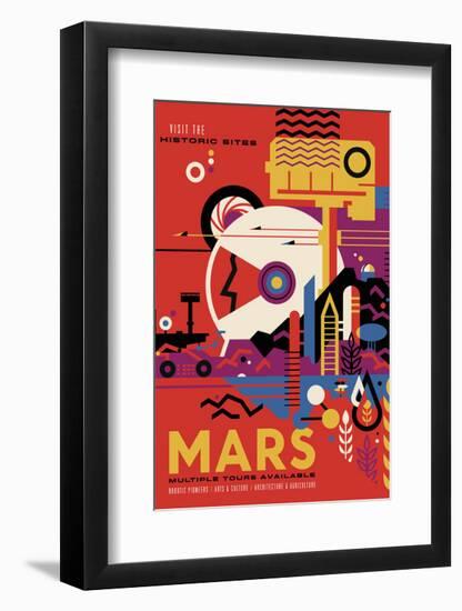 Mars-Vintage Reproduction-Framed Art Print