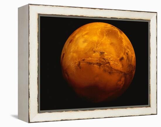 Mars-Stocktrek Images-Framed Premier Image Canvas