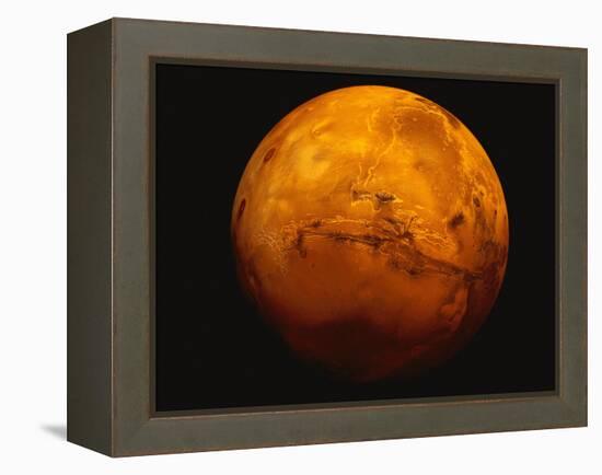 Mars-Stocktrek Images-Framed Premier Image Canvas