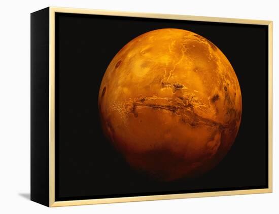 Mars-Stocktrek Images-Framed Premier Image Canvas