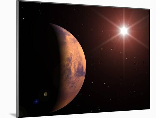 Mars-Roger Harris-Mounted Photographic Print