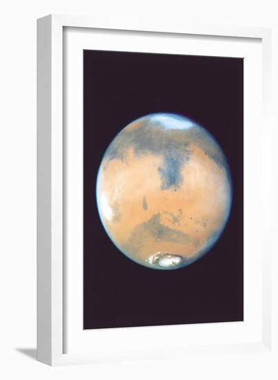 Mars-null-Framed Art Print